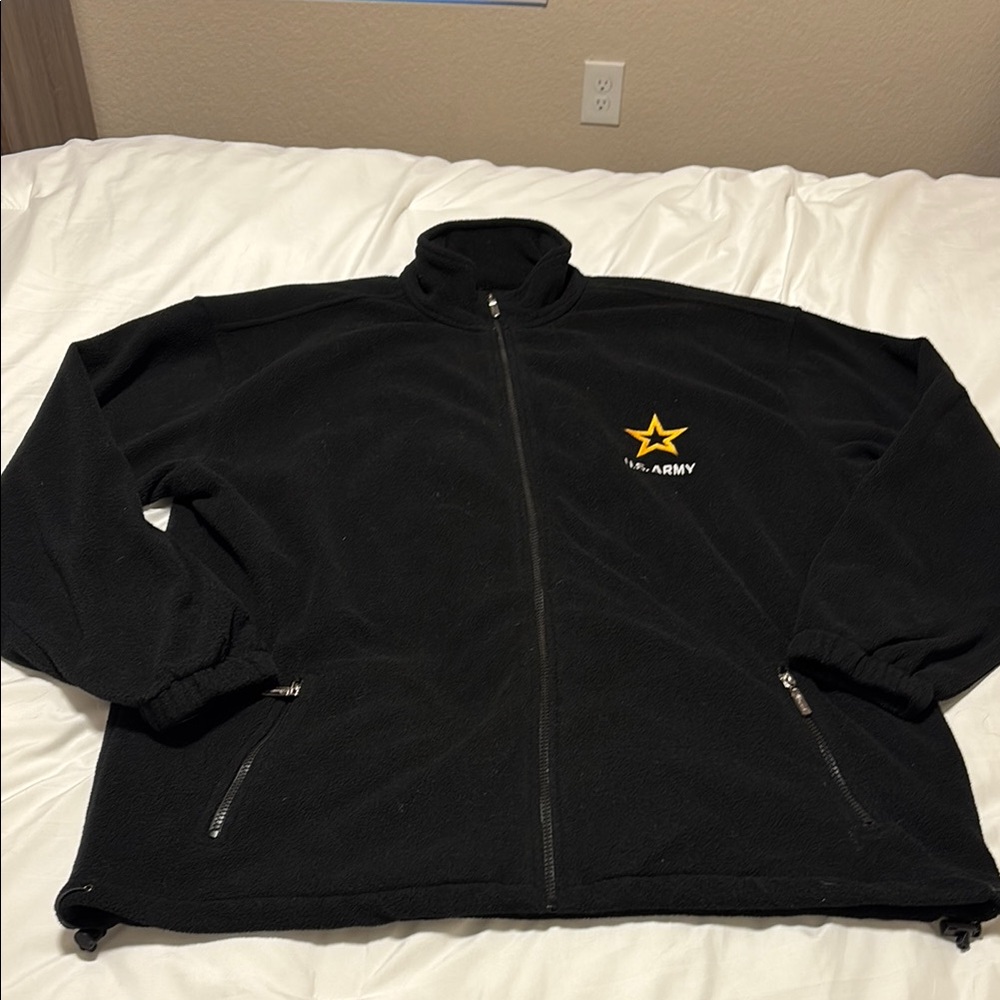 US Army Fleece zip up